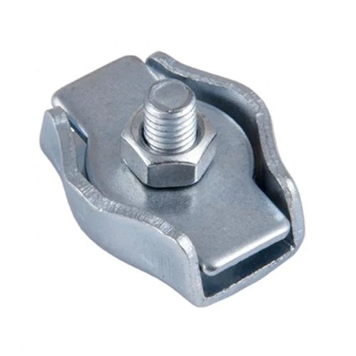 Затискач для тросу APRO одинарний оцинк.  6 мм (кратно 20) [CS-6]