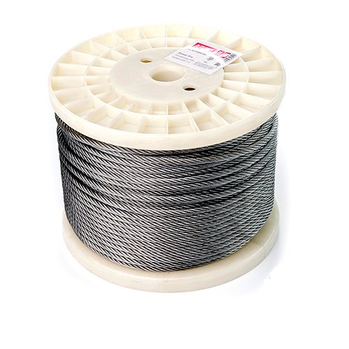 Трос APRO нерж. 4 мм DIN 3055 (6х7+1х7) А2 (кратно 200м) [WR-G4N]