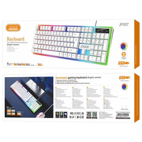 Клавіатура JOKADE JF007 з підсвіткою USB