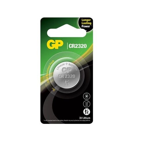 Батарейка GP Літієва CR2320 C1 блист.