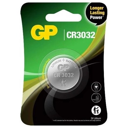 Батарейка GP Літієва CR3032 C1 блист.