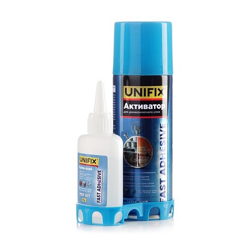 Клей для дерева і МДФ UNIFIX з активатором 200 мл + 50 г [940032]