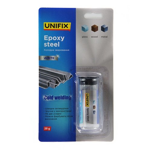 Холодне UNIFIX зварювання біле 28 г (блістер) [940017]