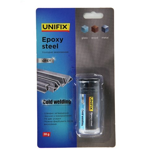 Холодне UNIFIX зварювання сіре 28 г (блістер) [940018]