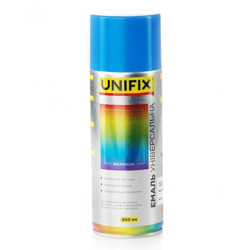 Емаль акрилова UNIFIX Синя небесна (RAL 5015) 400 мл [941014]