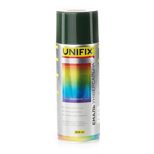 Емаль акрилова UNIFIX Хакі матова (RAL 6003) 400 мл [941019]