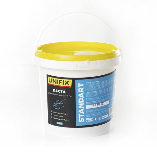 Паста UNIFIX для очищення рук Standart 1 кг (відерце) [951226]