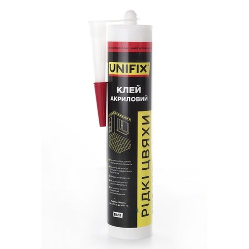 Рідкі цвяхи UNIFIX акрилові (білий) 280 мл [951272]