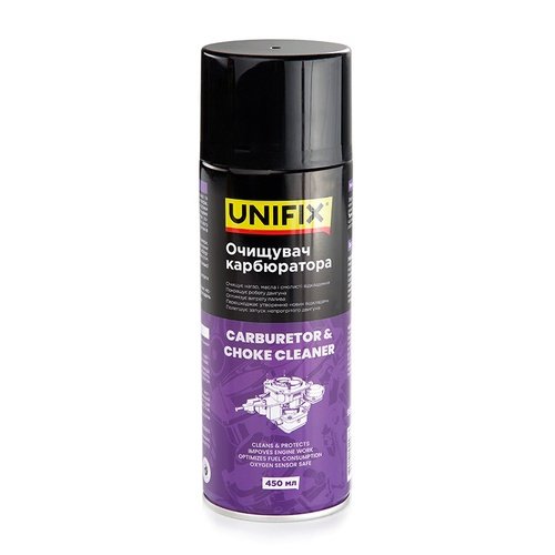 Очищувач карбюратора і дросельної заслонки UNIFIX 450 мл [951345]