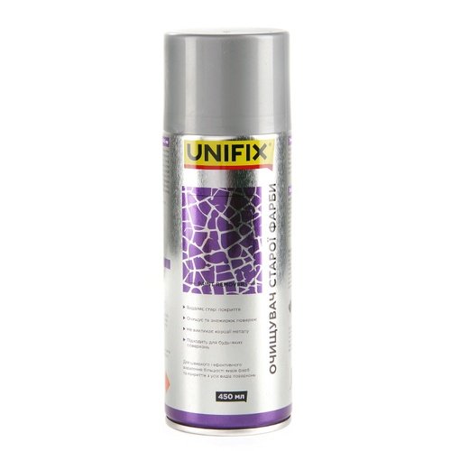 Спрей UNIFIX для видалення старої фарби 450 мл [951358]