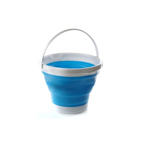 Відро СИЛА складане силіконове 10 л blue [961004]