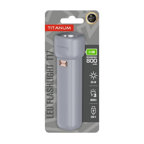 Ліхтарик TITANUM TLF-T17 50Lm 11000K 28731