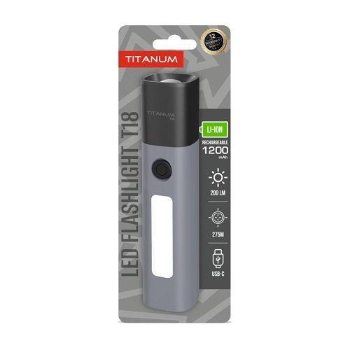 Ліхтарик TITANUM TLF-T18 200Lm 8000K 28732