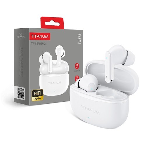 Навушники бездротові Bluetooth TITANUM TW373 вакум.