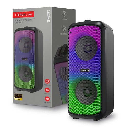 Порт./MP3 плеєр TITANUM SPK402BT 10W RGB