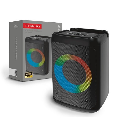 Порт./MP3 плеєр TITANUM SPK511BT 10W RGB