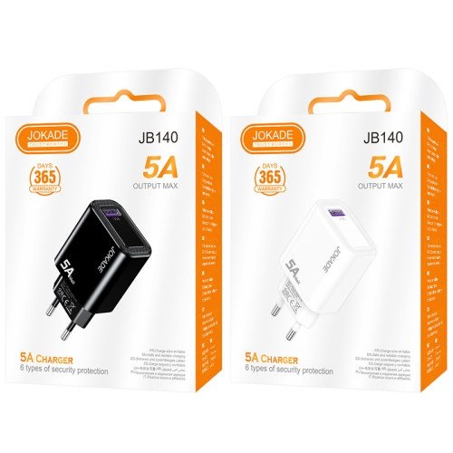 МЗП JOKADE JB140 (1 USB/5A) без кабелю