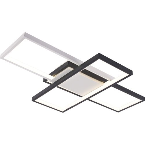 LED люстра VARGO 118W WH+BK