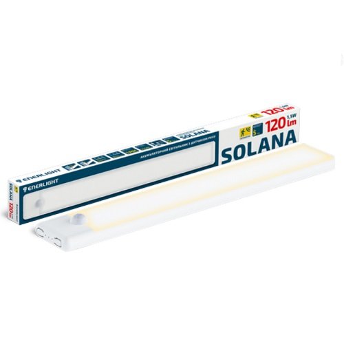 Ліхтарик Аварійний ENERLIGHT Solana 120Lm 3000К-6500К з датчиком руху (9054)