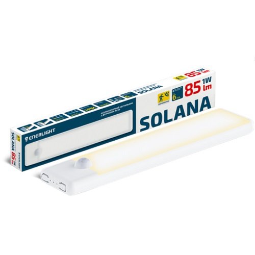 Ліхтарик Аварійний ENERLIGHT Solana 85Lm 3000К-6500К з датчиком руху (9078)