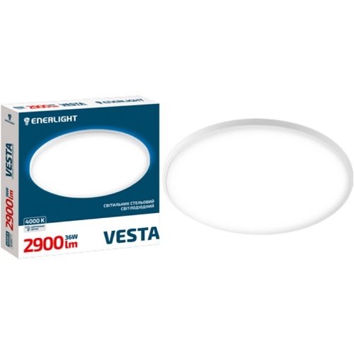 LED світильник настінно-стельовий ENERLIGHT VESTA 36Вт 4000К ()