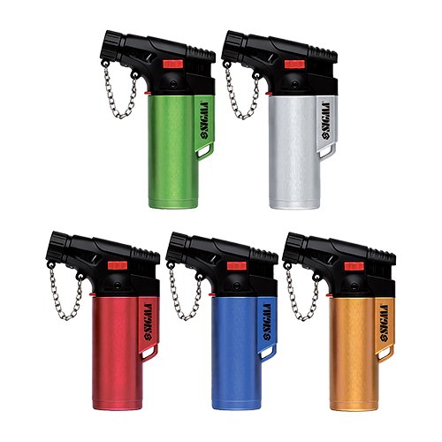 Запальничка газова Sigma турбо Ø10.5мм 77мм BBQ Power Color дисплей-бокс 20шт/уп 2899381