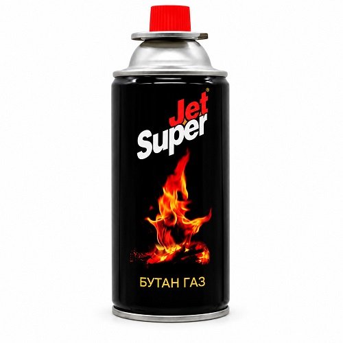 Балон газовий JET SUPER 220 ml для пальників (28шт/ящ)