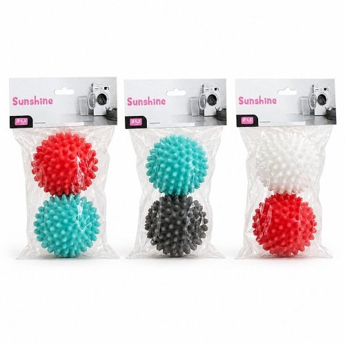 Кульки для прання та сушіння білизни Dryer Balls (2шт/уп) №А426