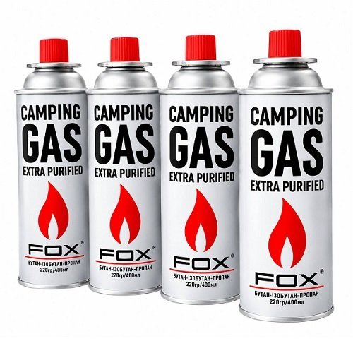 Балон газовий FOX 220 ml для пальників (48шт/ящ)